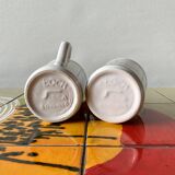 Set of 6 vintage cups Distri Boch Seca England decor Copenhagen