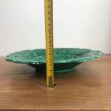 Rare assiettes/ petit plat en barbotine faïence fine vaudranges