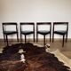 Ensemble de quatre chaises tripodes par Hans Olsen pour Frem Rojle