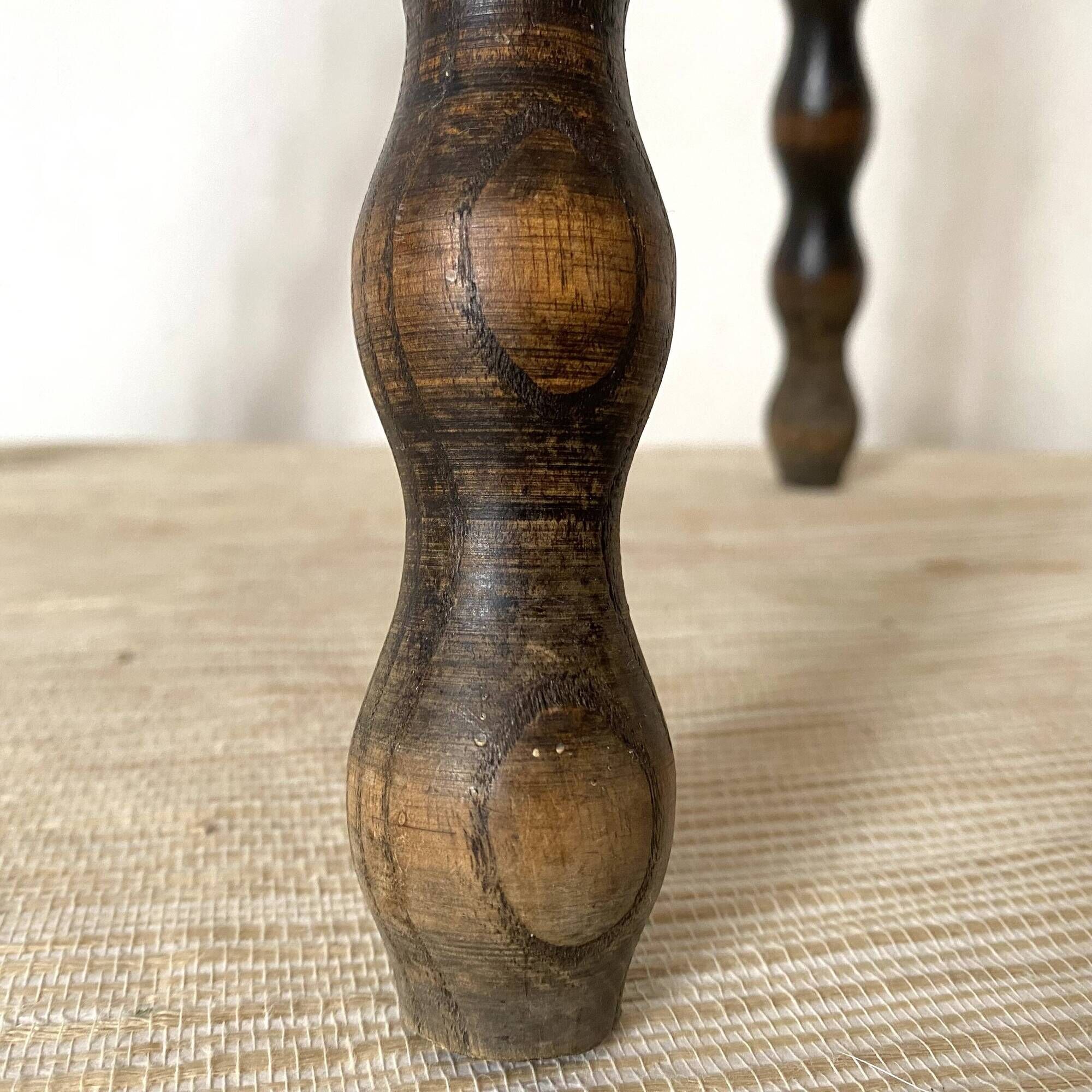 Tabouret Tripode demi cercle 55 cm