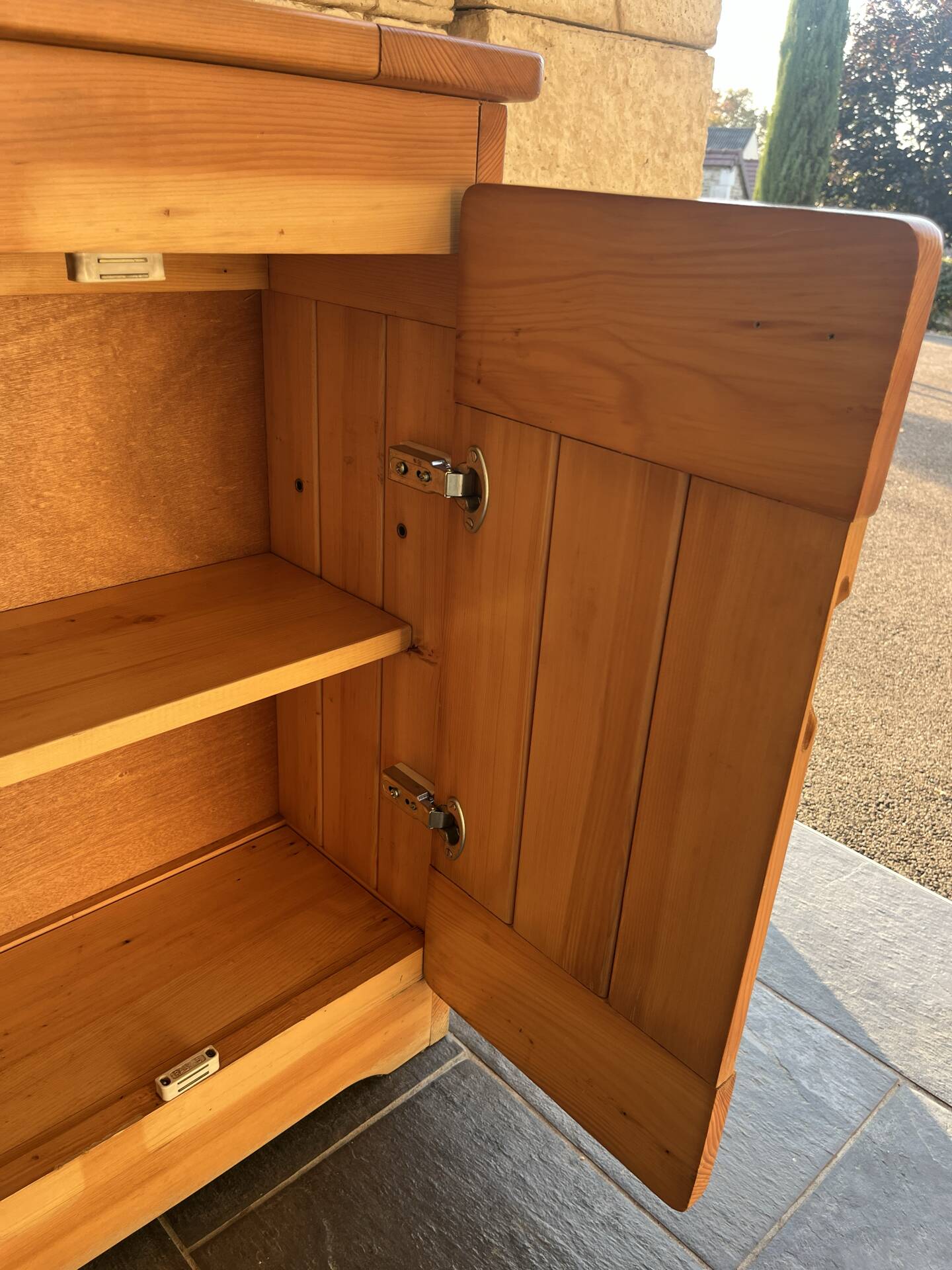 Vintage Meuble de rangement maison regain 1960 Perriand les arcs 