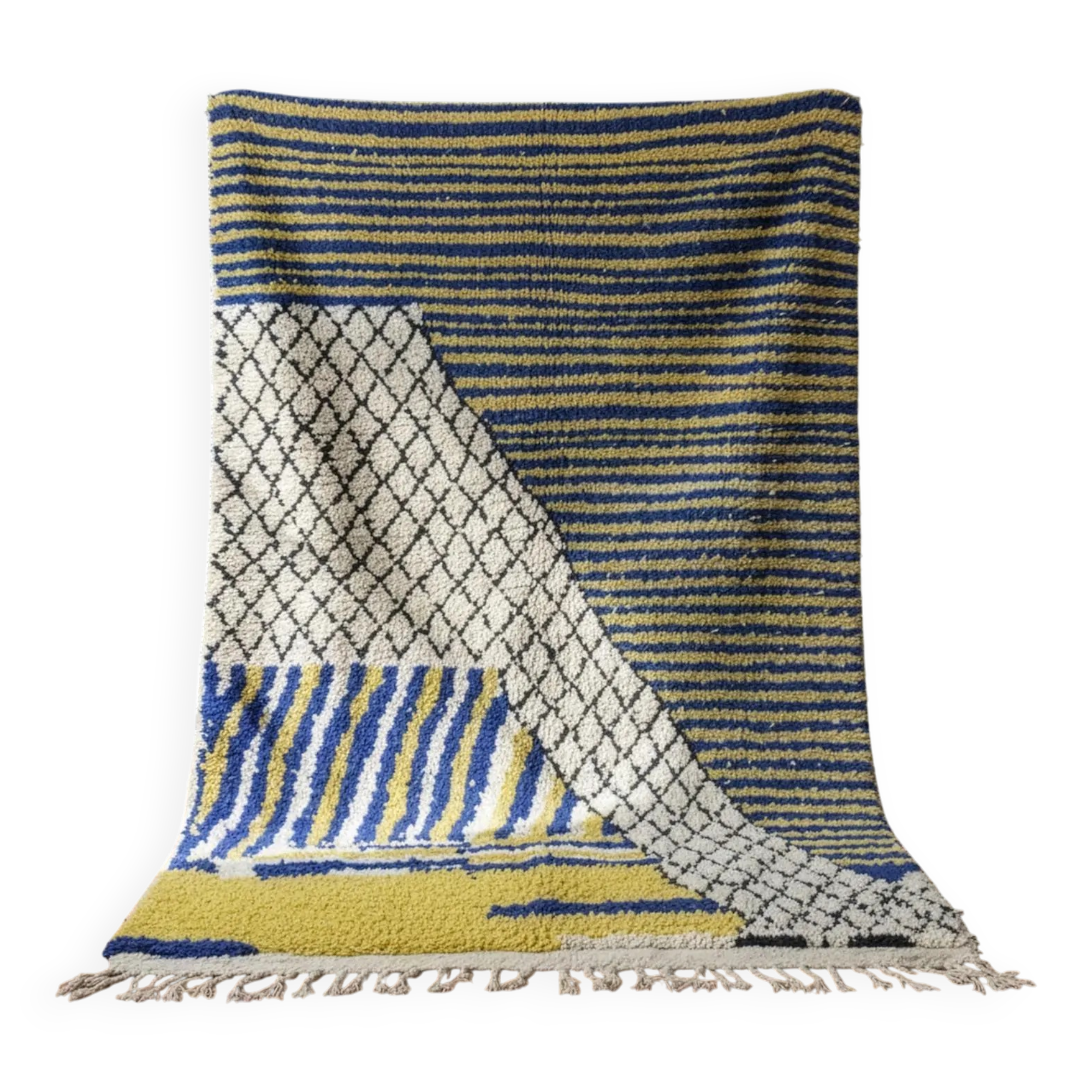 Large Berber wool rug 3x2 m