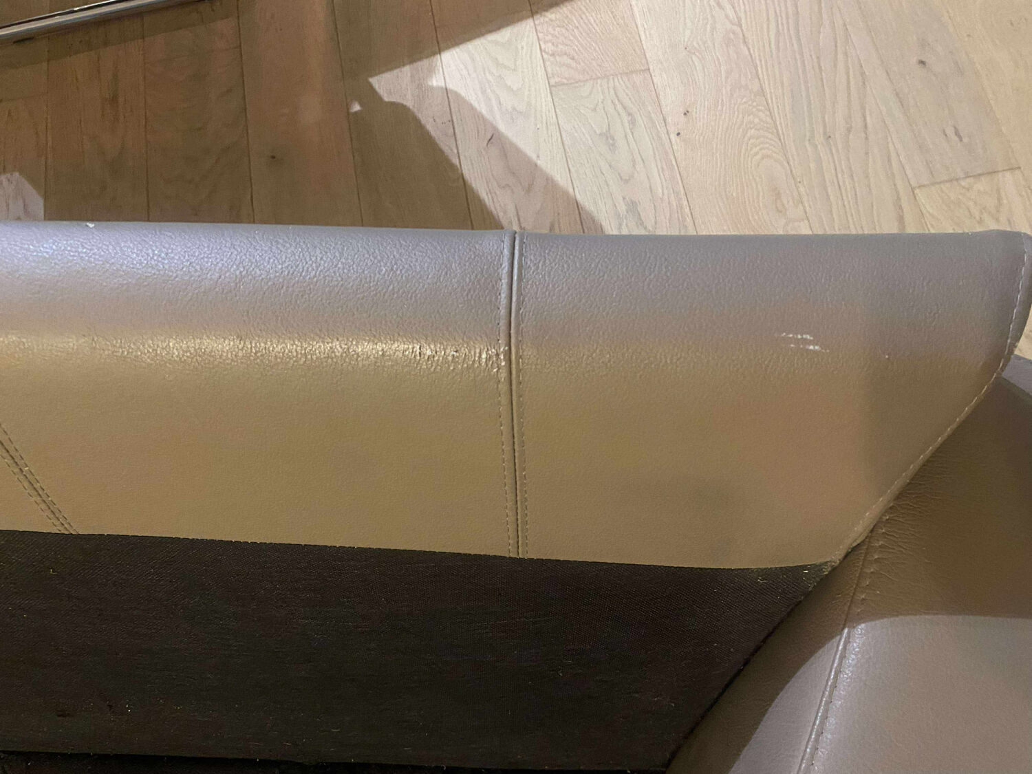 Canapé d'angle en cuir Bo concept