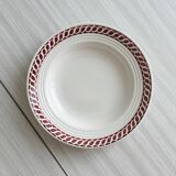 4 St Amand Ondine soup plates