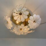 1980' Murano Flower Ceiling Light