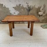 Table basse / porte-bagages style Rainer Daumiller