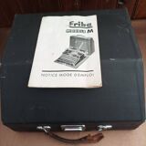 Old erika model m typewriter + instructions + box