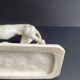 Nymphenburg porcelain greyhound sculpture signed PJ MENE