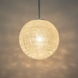 Large Murano ball pendant light by Doria, Germany, 1970s.