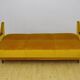Mid-century velvet sofa daybed, 1960s