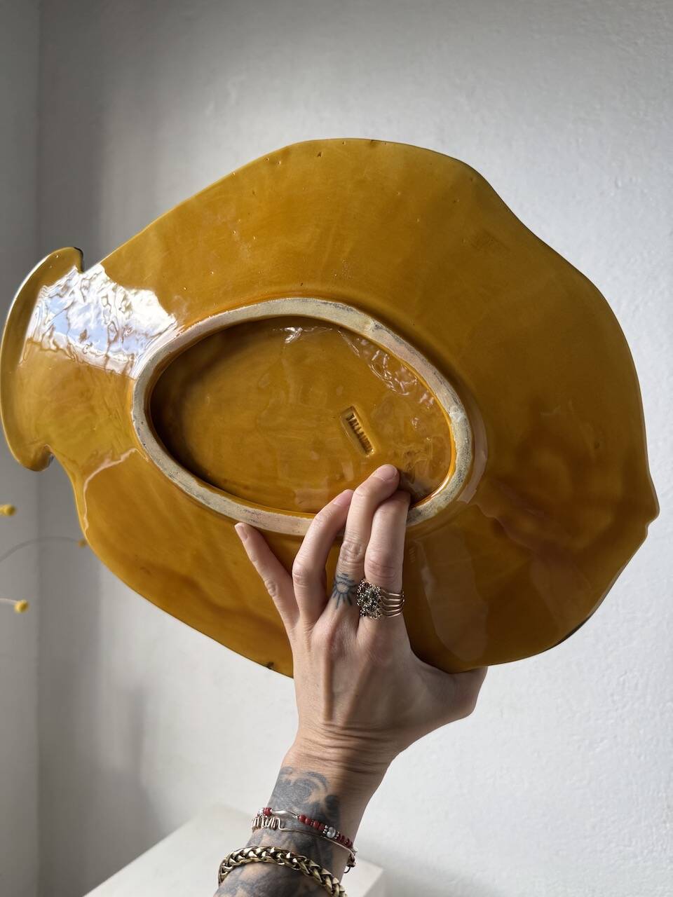 Serving plate "fish" Vallauris