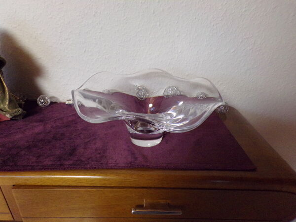 Coupe a fruit en cristal