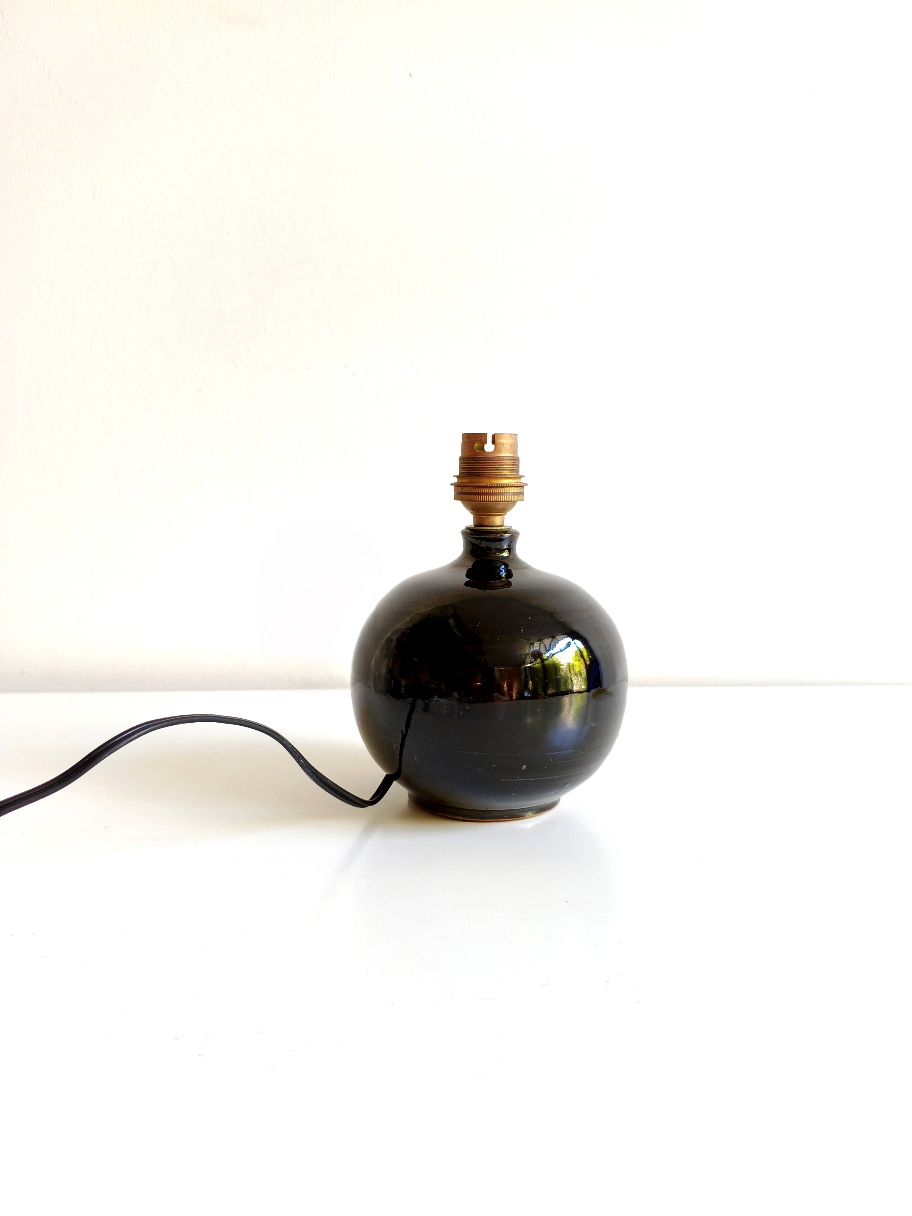 Ceramic lamp Colette Houtmann, Senozan workshop