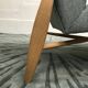 Fauteuil floating zag celadon Red Edition