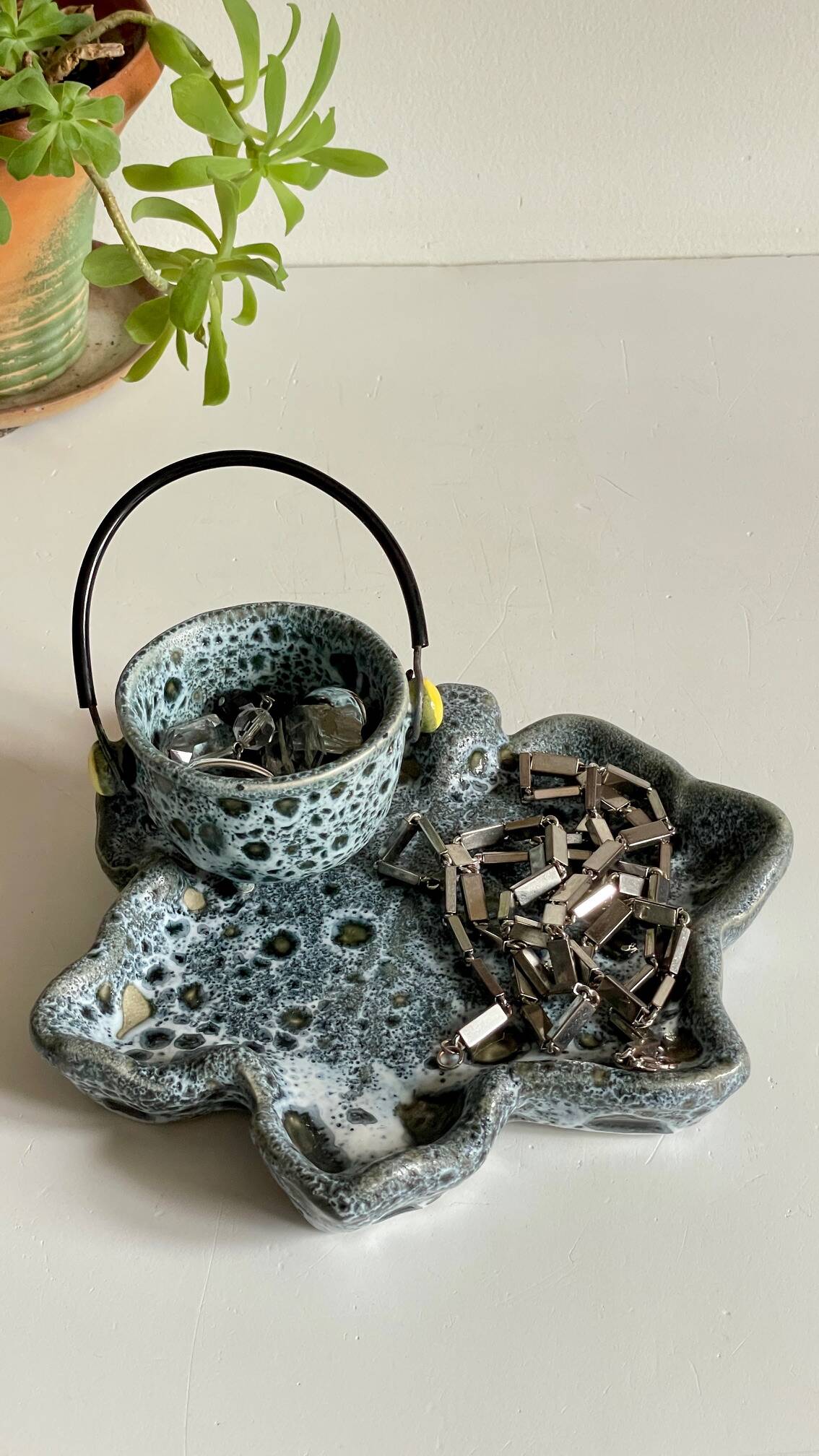 VIDES-Pocket Ceramic VALLAURIS Vintage