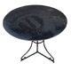 Napoleon III wrought iron pedestal table