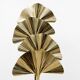 Lampe de sol en laiton italienne “Ginkgo” – Éclairage de style Barbi