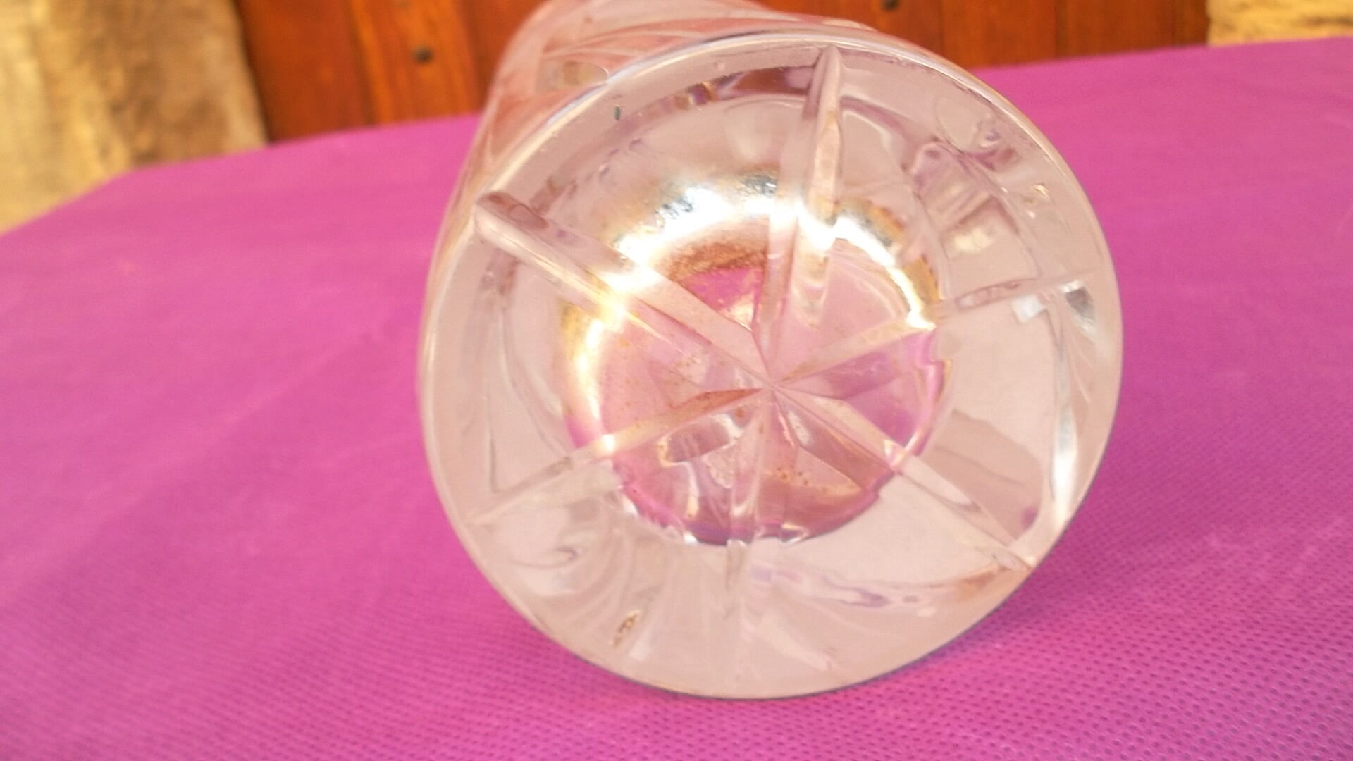 CUT CRYSTAL VASE