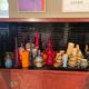 Asian wardrobe in red lacquer Thanh Le