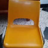 Pair of children's chairs year 70 R. Bontemps