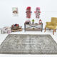 5x8 Handmade Oriental Vintage Rug,168x257Cm
