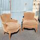 Paire de fauteuils style louis XV