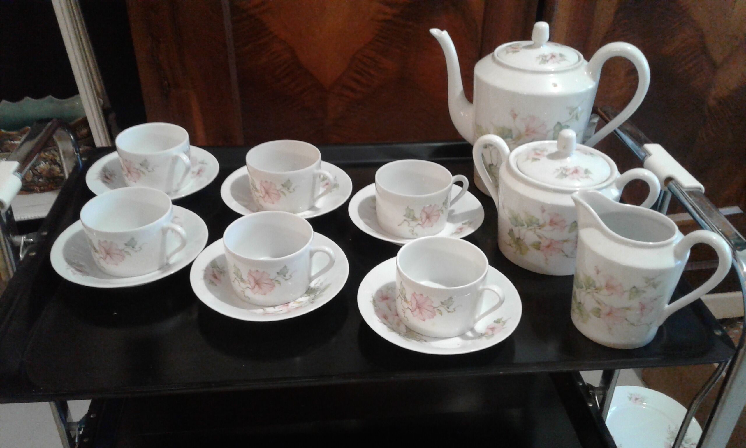Porcelain coffee service Limoges