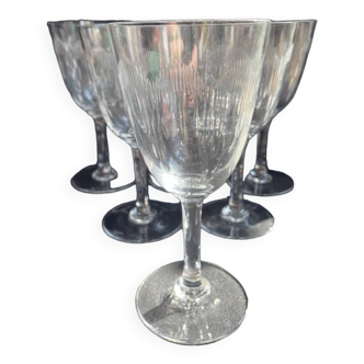 6 verres à eau Baccarat service Molière