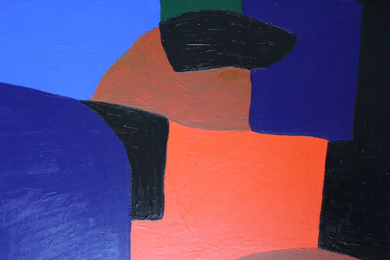 Original contemporary painting CC 3 handmade