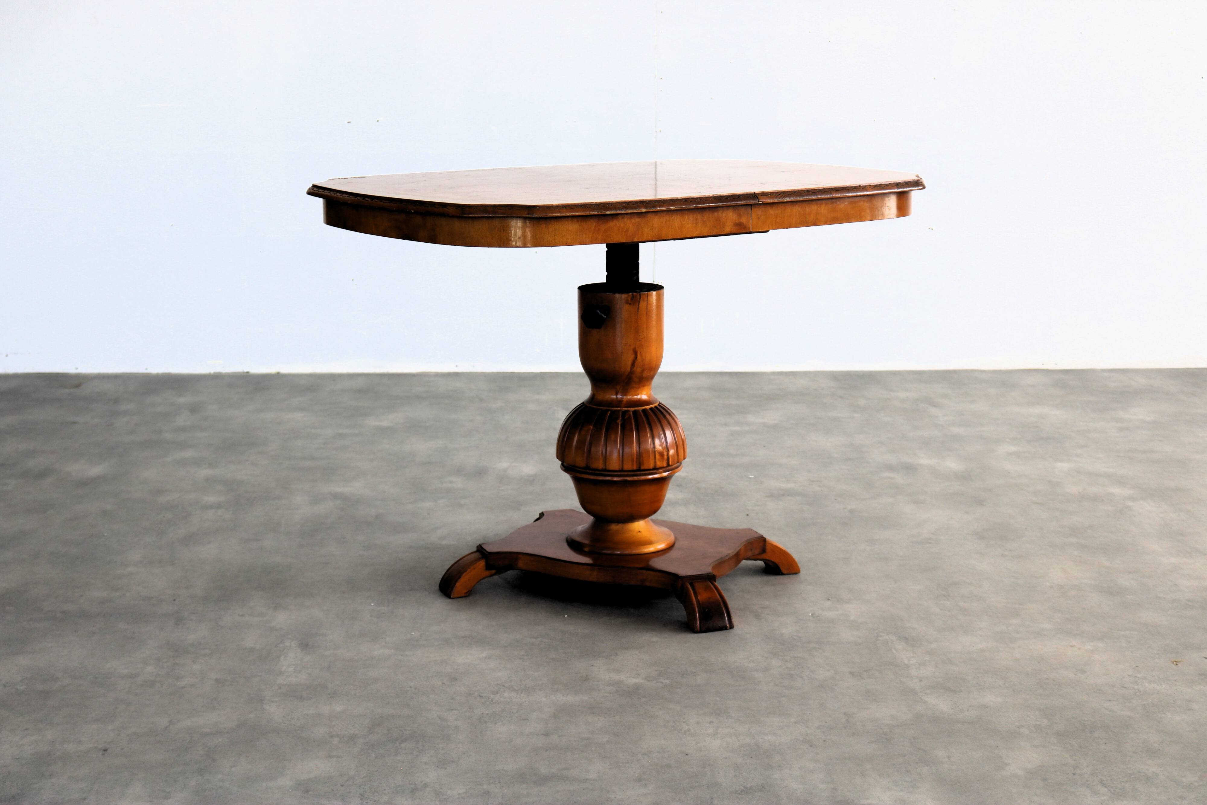 table à manger vintage réglable | table | années 1950 | suédoise