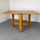 Table à manger vintage de style Japandi Chapo du milieu du siècle, 1960