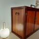 Buffet under Roche Bobois in wood, Chinese/Asian vintage furniture.