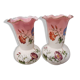 Pair of art deco opaline vases from the 1930s