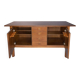 Scandinavian style wooden chest of drawers from the 1960s