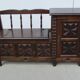 Entrance furniture oak, 1980s
