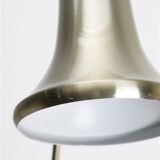 Mid-century Dansa lamp / reading / floor lamp / brass / gold / Danish modern design / 1970s