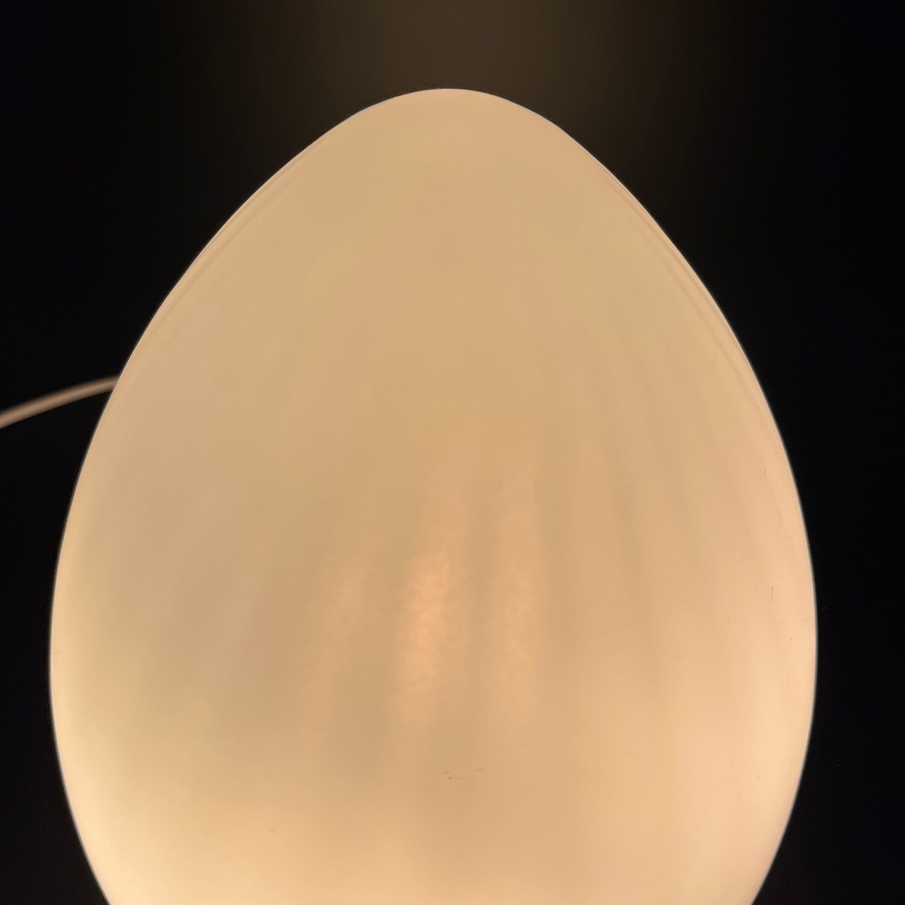Lamp Night Light Egg opaline rotating effect