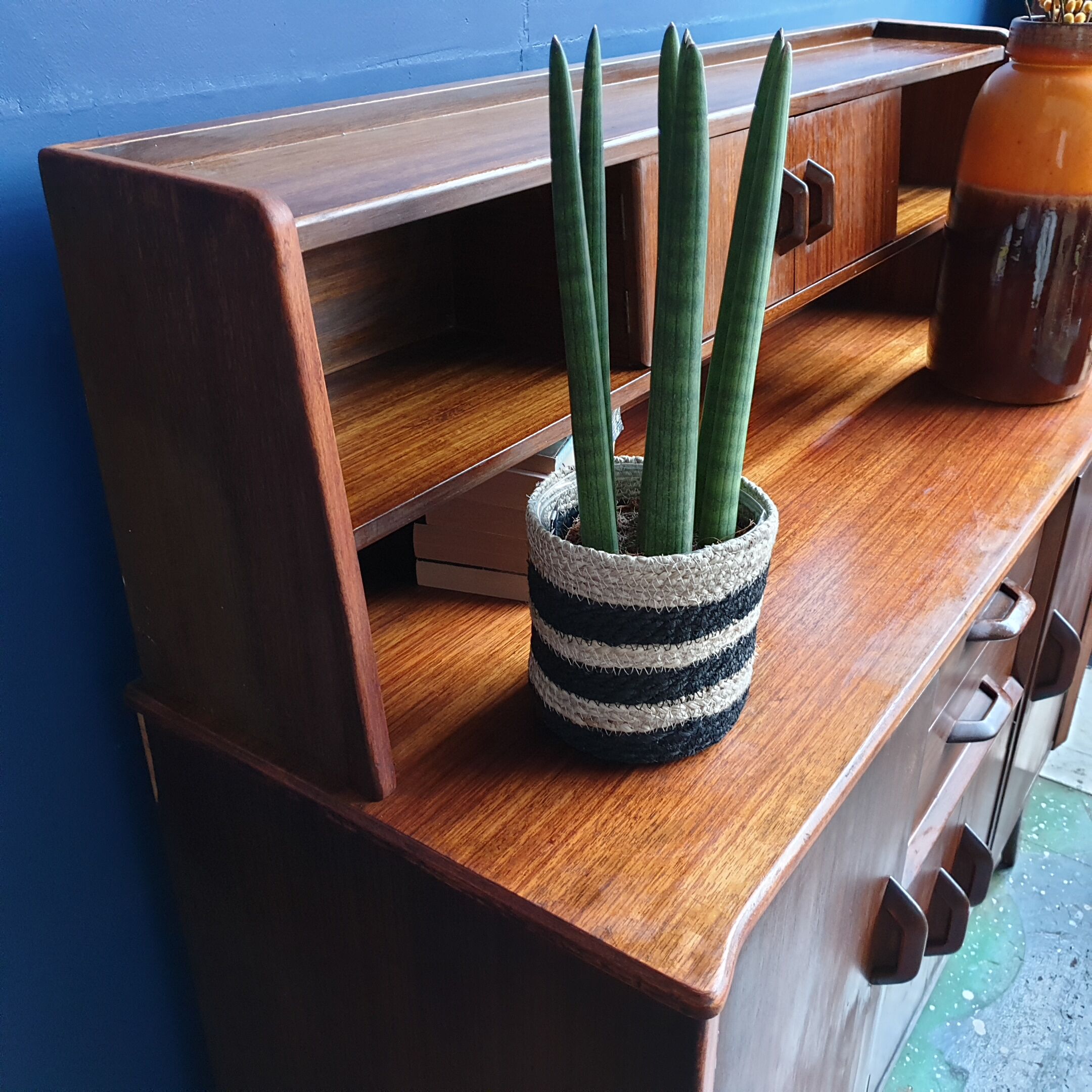 1950's Jentique Sideboard With Backpiece