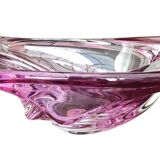 Val Saint-Lambert crystal centrepiece – Wave model circa 1950