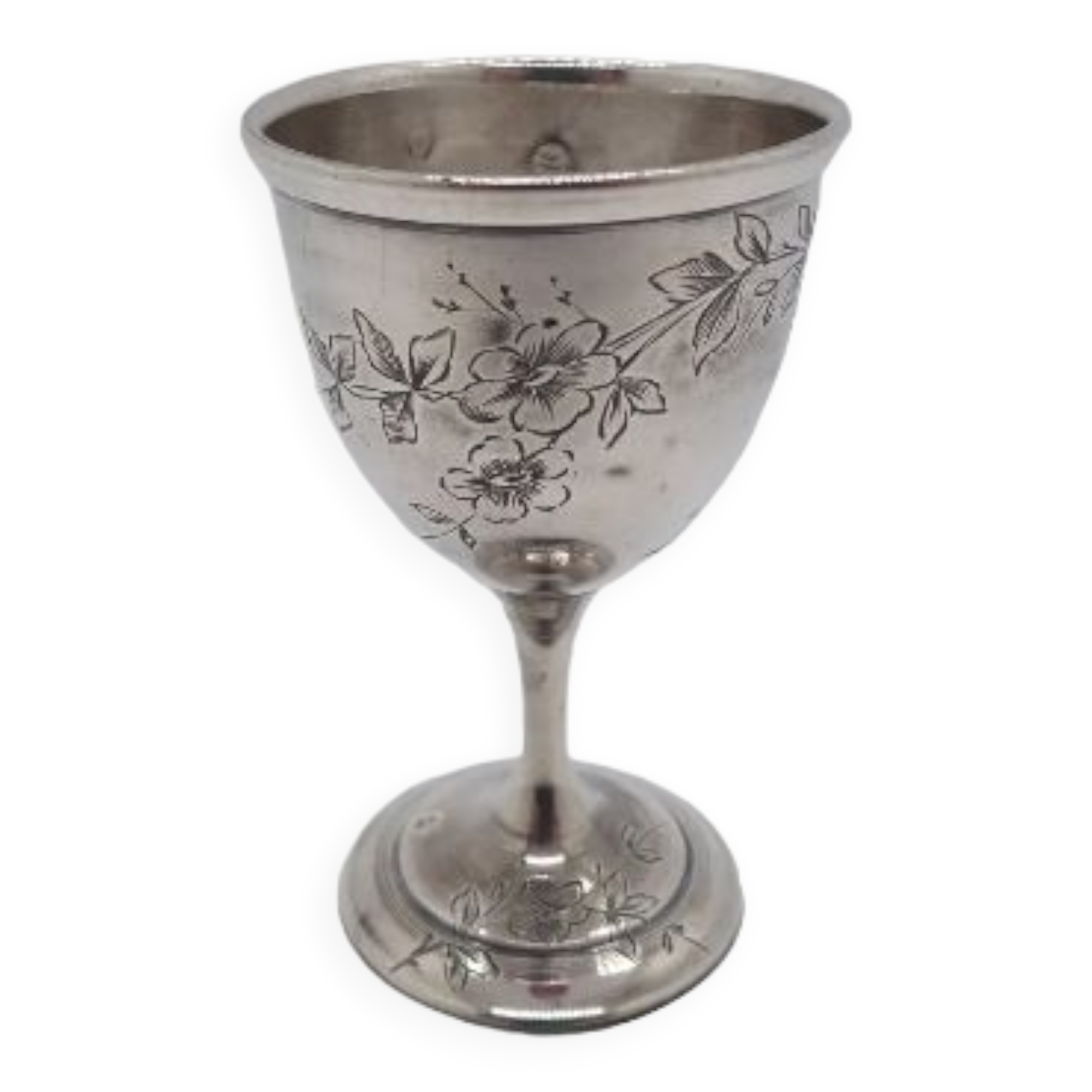 Sterling silver eggcup