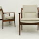 Fauteuil d'Arne Vodder en palissandre Danemark années 1960