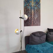 Lampadaire eyes ball 1970 vintage