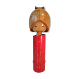 Doll Kokeshi Bamboo Princess by Masayuki Kaganuma - circa 1960 - Japan