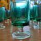 Green digestive glasses
