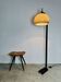 Mushroom Shade Floor Lamp By Dijkstra Lampen, The Netherlands 1970S