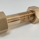Box case solid brass shape nut bolt design 70s