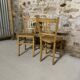 Pair of vintage wooden chairs – bistro style