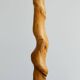 Table lamp acacia trunk oak 1950s