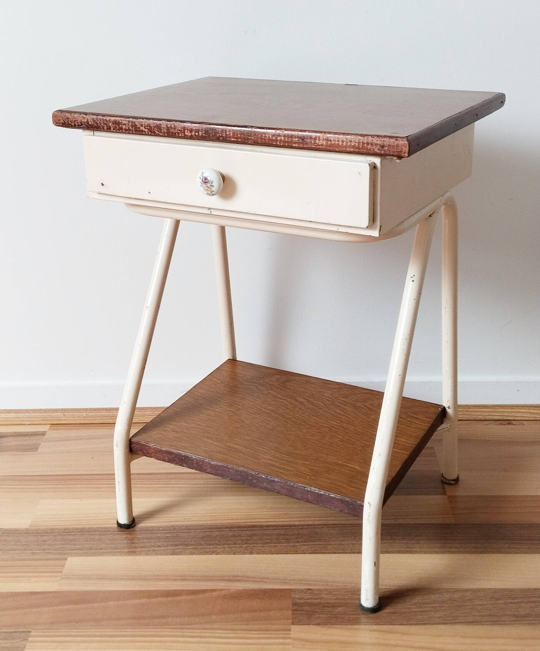 Bedside table, boarding school bedside table, night table