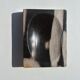Symmetrical multicolored petrified wood soap dish